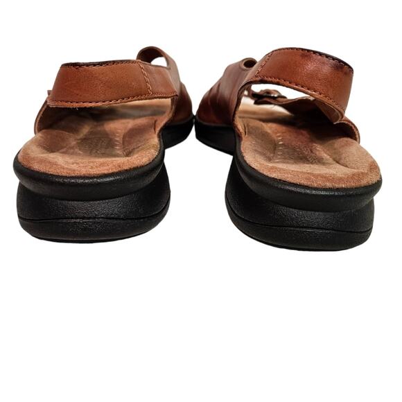 Clarks Springers tan Leather sandals. Size 10N - Picture 6 of 9